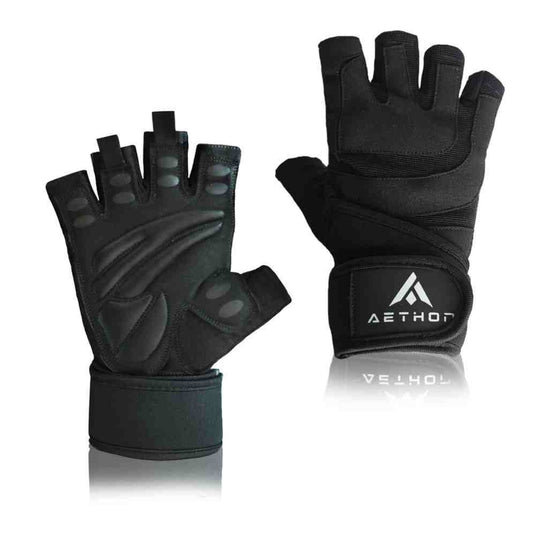 Gym Gloves with 19" Wrist Support