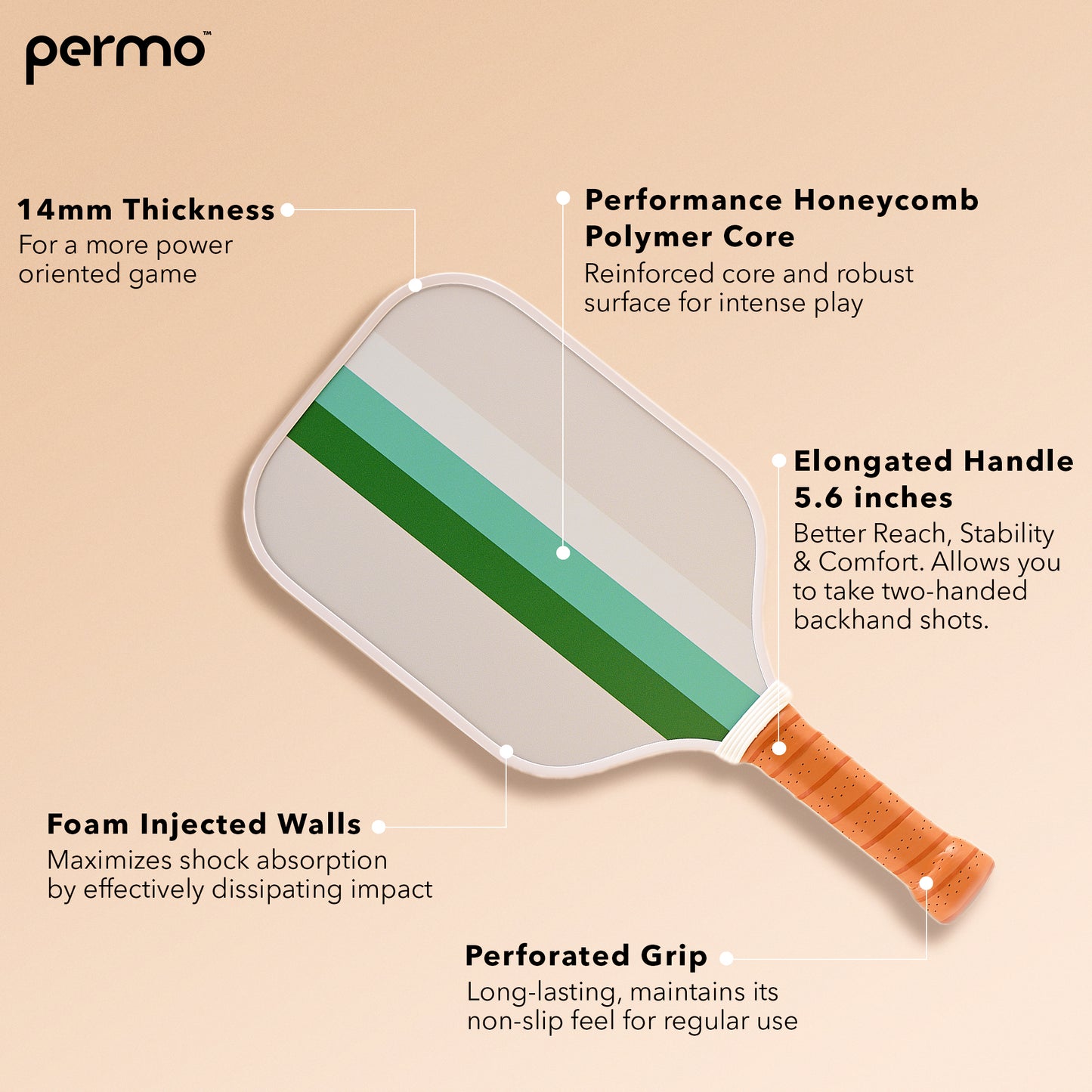 CarbonFiber Pickleball Paddle