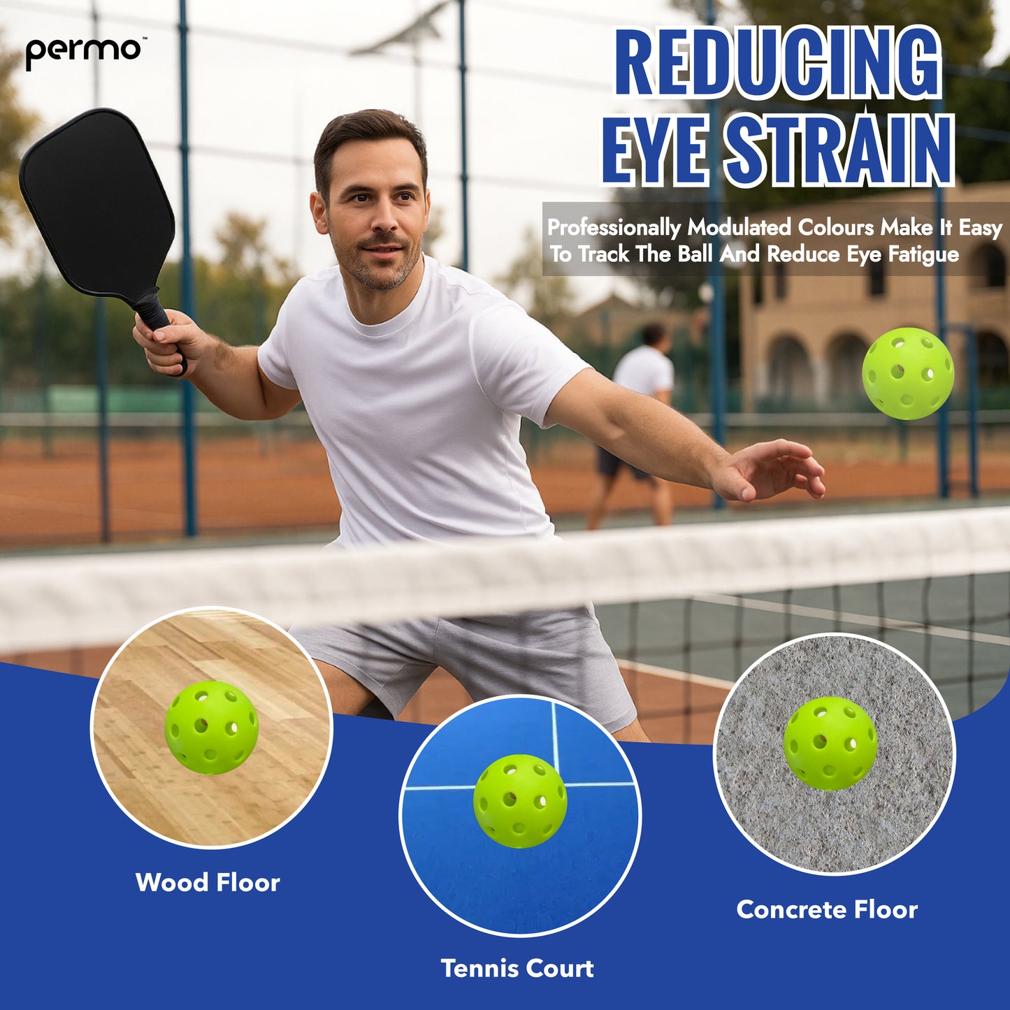 Pro 26 Indoor Pickleball Ball