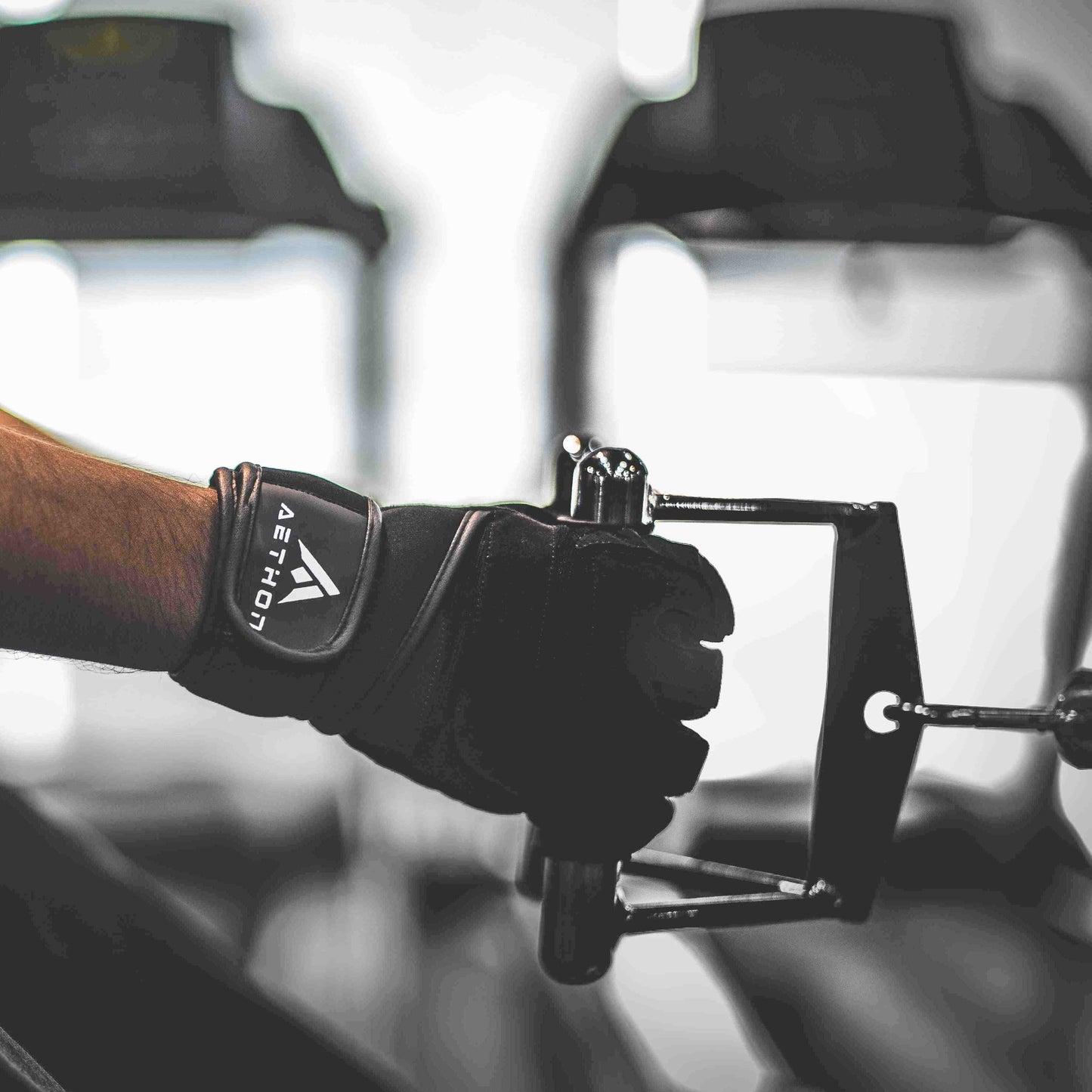 Gym Gloves with 19" Wrist Support