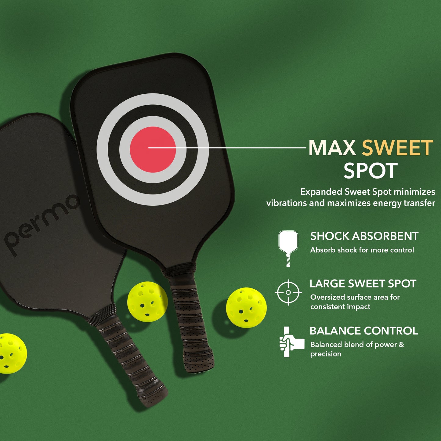 CarbonFiber Pickleball Paddle