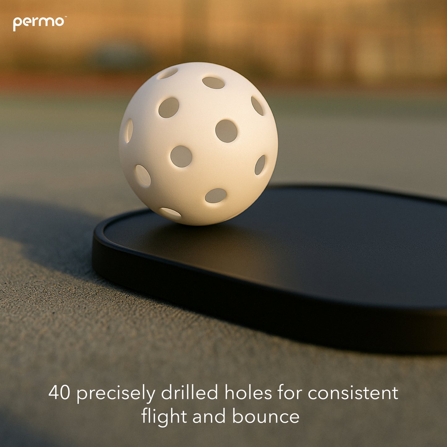 Pro 40 Outdoor Pickleball Ball